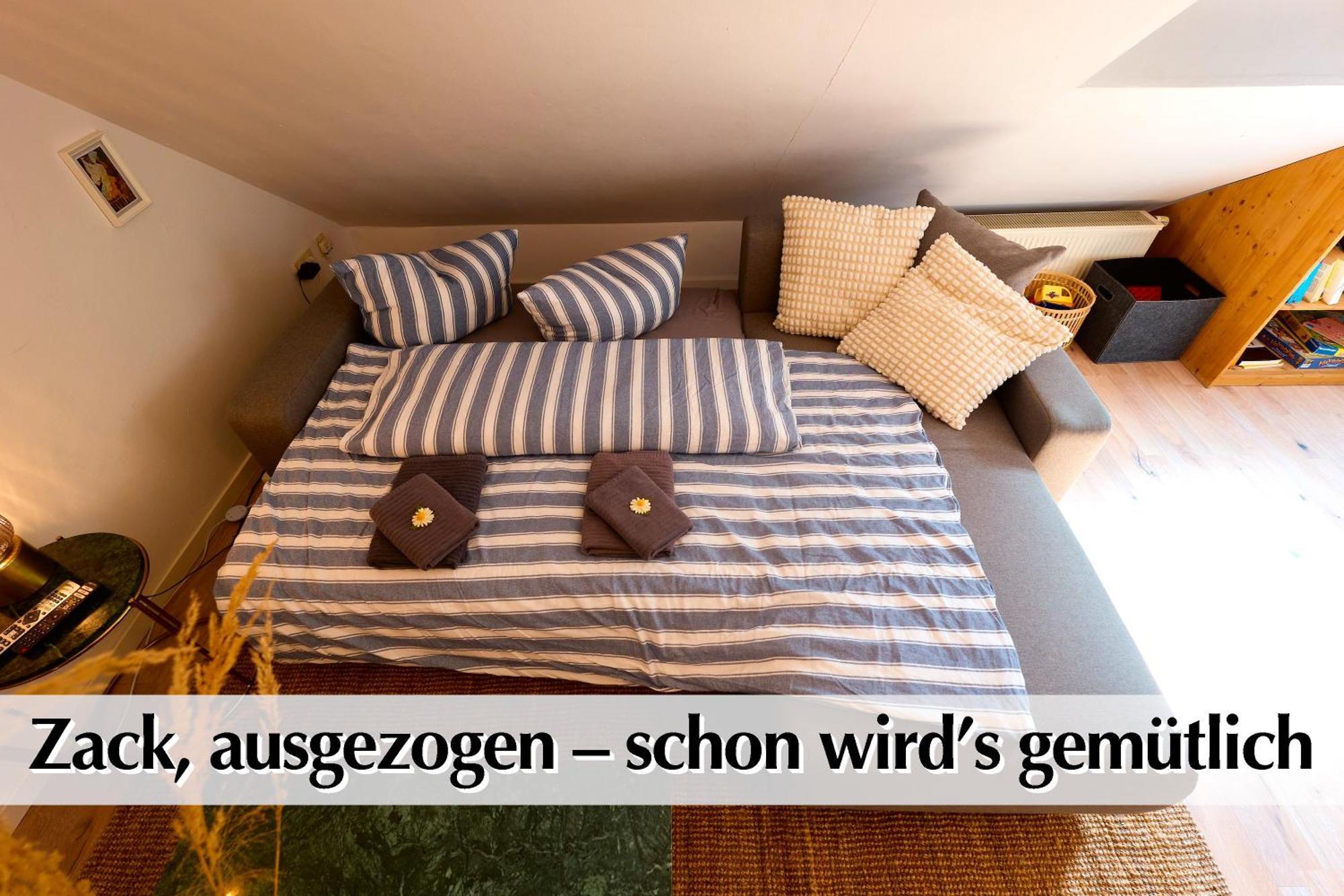 Helle 72Qm Maisonette Wohnung Im Herzen Erfurts Mit Kingsize Bett, Smart-Tv, Etc Esterno foto