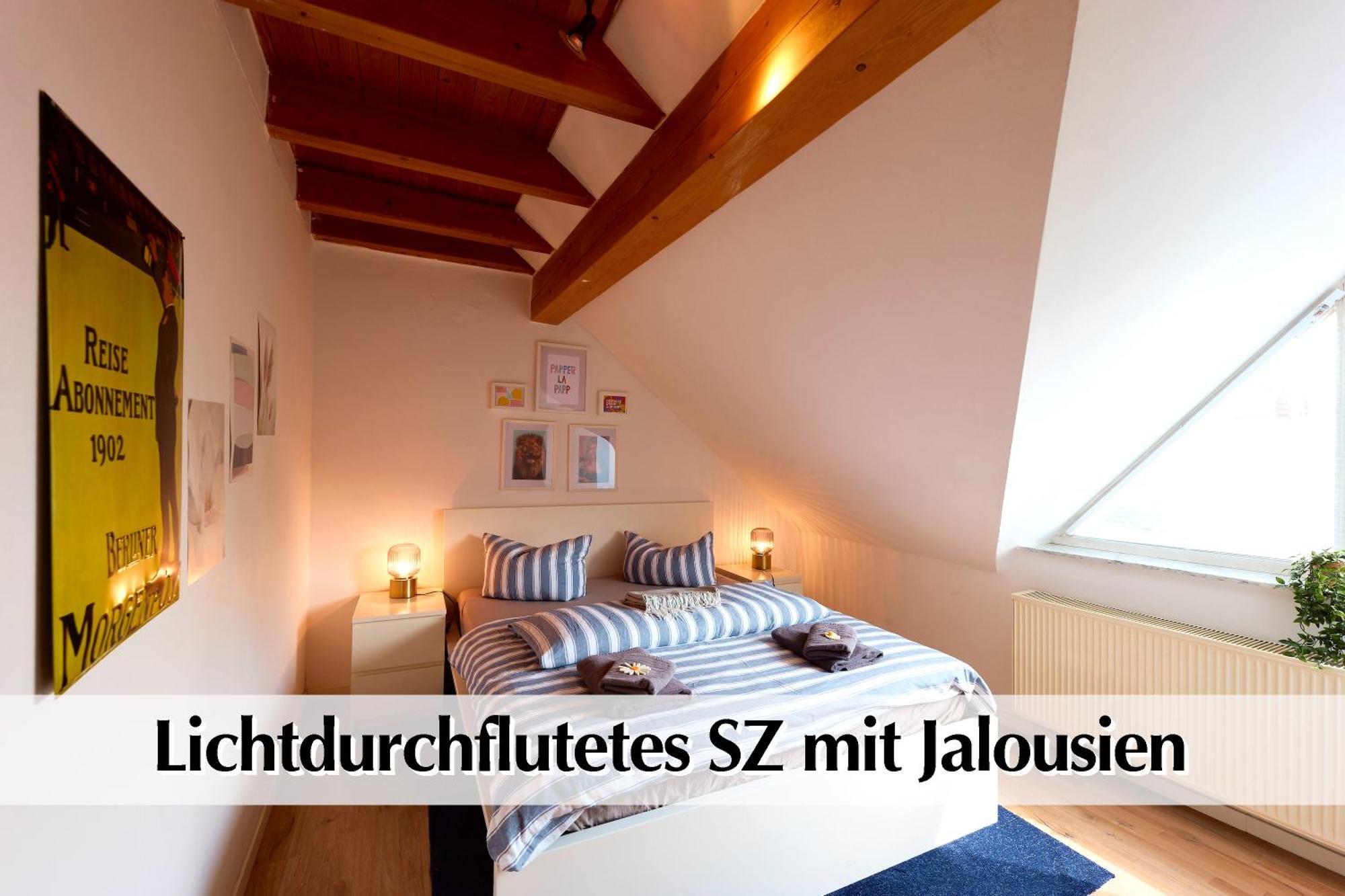 Helle 72Qm Maisonette Wohnung Im Herzen Erfurts Mit Kingsize Bett, Smart-Tv, Etc Esterno foto