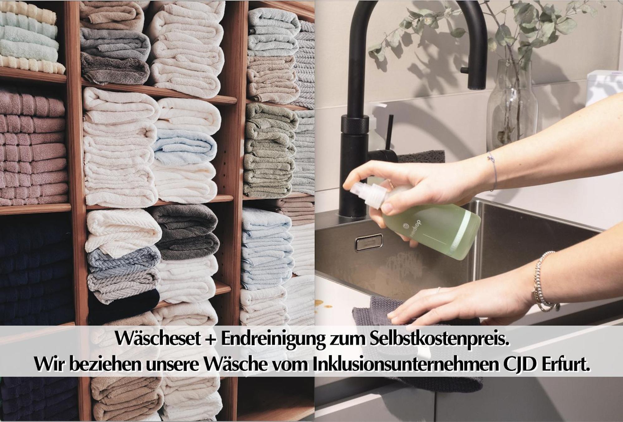 Helle 72Qm Maisonette Wohnung Im Herzen Erfurts Mit Kingsize Bett, Smart-Tv, Etc Esterno foto